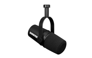 Shure MV7X Dynamic Podcast Microphone, XLR/USB Output Black (MV7X) - SourceIT