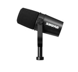Shure MV7X Dynamic Podcast Microphone, XLR/USB Output Black (MV7X) - SourceIT