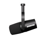 Shure MV7X Dynamic Podcast Microphone, XLR/USB Output Black (MV7X) - SourceIT