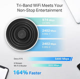 TP-Link Deco X75 AX5400 Tri-Band Mesh Wi-Fi 6 System - SourceIT